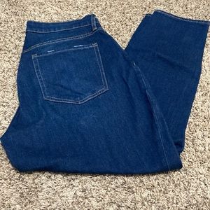Old Navy, curvy OG straight high-rise denim